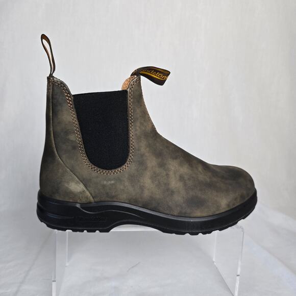 Blundstone All Terrain Elastic Sided Boot Women's 9 Men's 7 Rustic Brown NIB - Picture 11 of 15